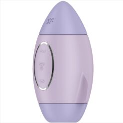 Comprar SATISFYER - MISSION CONTROL LILA VIBRADOR PEQUEÑO DE DOBLE IMPULSO al mejor precio - Envíos Discretos
