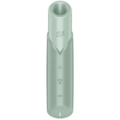 Comprar SATISFYER - NAUGHTY KISS ESTIMULADOR CLÍTORIS POR ONDAS VERDE AGUA al mejor precio - Envíos Discretos