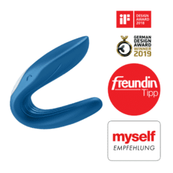 Comprar SATISFYER - PARTNER TOY WHALE VIBRADOR PARA EDITION 2020 al mejor precio - Envíos Discretos