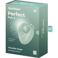 Comprar SATISFYER - PERFECT PAIR 3 VERDE al mejor precio - Envíos Discretos