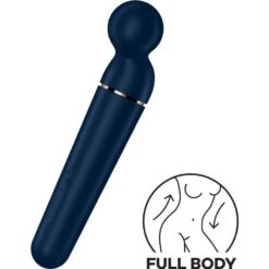 Comprar SATISFYER - PLANET WAND-ER MASAJEADOR VIBRADOR AZUL al mejor precio - Envíos Discretos