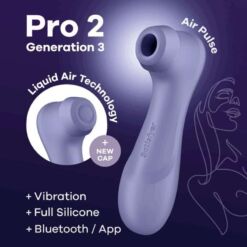 Comprar SATISFYER - PRO 2 GENERACIÓN 3 LILA BLUETOOTH & APP al mejor precio - Envíos Discretos