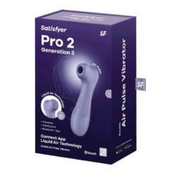 Comprar SATISFYER - PRO 2 GENERACIÓN 3 LILA BLUETOOTH & APP al mejor precio - Envíos Discretos