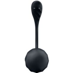 Comprar SATISFYER - RIBBED PETAL ESTIMULADOR PUNTO G CONTROL REMOTO NEGRO APP GRATUITA al mejor precio - Envíos Discretos