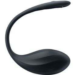 Comprar SATISFYER - RIBBED PETAL ESTIMULADOR PUNTO G CONTROL REMOTO NEGRO APP GRATUITA al mejor precio - Envíos Discretos