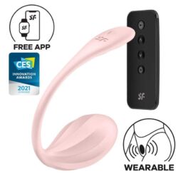 Comprar SATISFYER - RIBBED PETAL ESTIMULADOR PUNTO G CONTROL REMOTO ROSA APP GRATUITA al mejor precio - Envíos Discretos