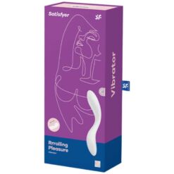 Comprar SATISFYER - RRROLLING PLEASURE VIBRADOR PUNTO G BLANCO al mejor precio - Envíos Discretos