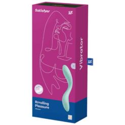 Comprar SATISFYER - RRROLLING PLEASURE VIBRADOR PUNTO G VERDE al mejor precio - Envíos Discretos