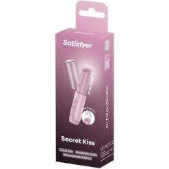 Comprar SATISFYER - SECRET KISS ESTIMULADOR CLÍTORIS POR ONDAS ROSA al mejor precio - Envíos Discretos