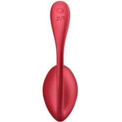 Comprar SATISFYER - SHINY PETAL ESTIMULADOR PUNTO G CONTROL REMOTO ROJO APP GRATUITA al mejor precio - Envíos Discretos