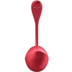 Comprar SATISFYER - SHINY PETAL ESTIMULADOR PUNTO G CONTROL REMOTO ROJO APP GRATUITA al mejor precio - Envíos Discretos