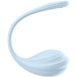 Comprar SATISFYER - SMOOTH PETAL ESTIMULADOR PUNTO G CELESTE APP GRATUITA al mejor precio - Envíos Discretos