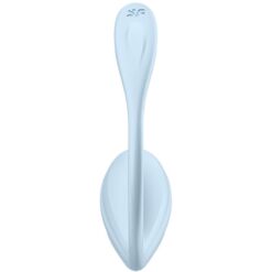 Comprar SATISFYER - SMOOTH PETAL ESTIMULADOR PUNTO G CELESTE APP GRATUITA al mejor precio - Envíos Discretos