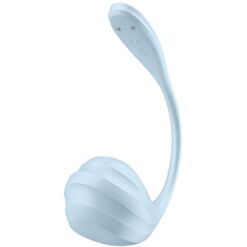 Comprar SATISFYER - SMOOTH PETAL ESTIMULADOR PUNTO G CELESTE APP GRATUITA al mejor precio - Envíos Discretos