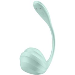 Comprar SATISFYER - SMOOTH PETAL ESTIMULADOR PUNTO G VERDE AGUA APP GRATUITA al mejor precio - Envíos Discretos