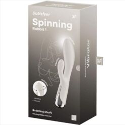 Comprar SATISFYER - SPINNING RABBIT 1 ESTIMULACION CLITORIS Y PUNTO G BEIGE al mejor precio - Envíos Discretos