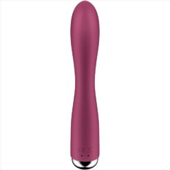Comprar SATISFYER - SPINNING RABBIT 1 ESTIMULACION CLITORIS Y PUNTO G ROJO al mejor precio - Envíos Discretos