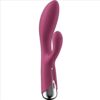 Comprar SATISFYER - SPINNING RABBIT 1 ESTIMULACION CLITORIS Y PUNTO G ROJO al mejor precio - Envíos Discretos