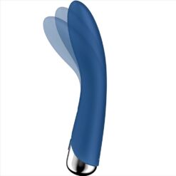 Comprar SATISFYER - SPINNING VIBE 1 VIBRADOR ROTADOR G-SPOT AZUL al mejor precio - Envíos Discretos