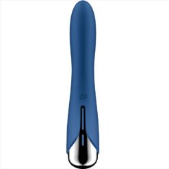 Comprar SATISFYER - SPINNING VIBE 1 VIBRADOR ROTADOR G-SPOT AZUL al mejor precio - Envíos Discretos