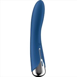 Comprar SATISFYER - SPINNING VIBE 1 VIBRADOR ROTADOR G-SPOT AZUL al mejor precio - Envíos Discretos
