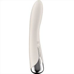 Comprar SATISFYER - SPINNING VIBE 1 VIBRADOR ROTADOR G-SPOT BEIGE al mejor precio - Envíos Discretos
