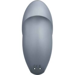 Comprar SATISFYER - TAP & CLIMAX 1 VIBRADOR LAY-ON GRIS al mejor precio - Envíos Discretos