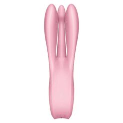 Comprar SATISFYER - THREESOME 1 VIBRADOR ROSA al mejor precio - Envíos Discretos