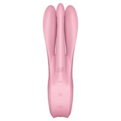 Comprar SATISFYER - THREESOME 1 VIBRADOR ROSA al mejor precio - Envíos Discretos
