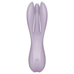 Comprar SATISFYER - THREESOME 2 VIBRADOR VIOLETA al mejor precio - Envíos Discretos