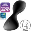 Comprar SATISFYER - TRENDSETTER PLUG VIBRADOR APP NEGRO al mejor precio - Envíos Discretos