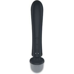 Comprar SATISFYER - TRIPLE LOVER MASAJEADOR VIBRADOR RABBIT GRIS al mejor precio - Envíos Discretos