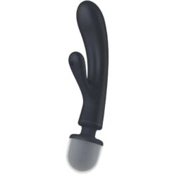 Comprar SATISFYER - TRIPLE LOVER MASAJEADOR VIBRADOR RABBIT GRIS al mejor precio - Envíos Discretos