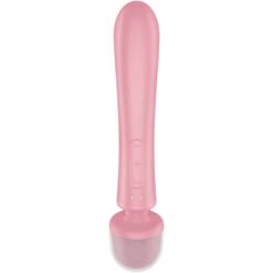 Comprar SATISFYER - TRIPLE LOVER MASAJEADOR VIBRADOR RABBIT ROSA al mejor precio - Envíos Discretos