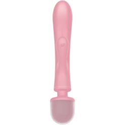 Comprar SATISFYER - TRIPLE LOVER MASAJEADOR VIBRADOR RABBIT ROSA al mejor precio - Envíos Discretos