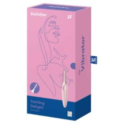 Comprar SATISFYER - TWIRLING DELIGHT ESTIMULADOR CLITORIS ROSA al mejor precio - Envíos Discretos