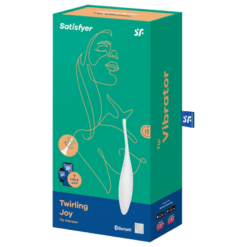Comprar SATISFYER - TWIRLING JOY ESTIMULADOR CLITORIS BLANCO al mejor precio - Envíos Discretos