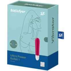 Comprar SATISFYER - ULTRA POWER BULLET 1 BALA VIBRADORA ROJA al mejor precio - Envíos Discretos