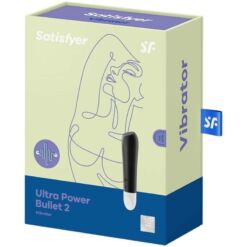 Comprar SATISFYER - ULTRA POWER BULLET 2 BALA VIBRADORA NEGRA al mejor precio - Envíos Discretos