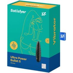 Comprar SATISFYER - ULTRA POWER BULLET 5 BALA VIBRADORA NEGRA al mejor precio - Envíos Discretos