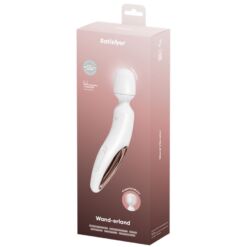 Comprar SATISFYER - WAND ERLAND MASAJEADOR VIBRADOR BLANCO al mejor precio - Envíos Discretos