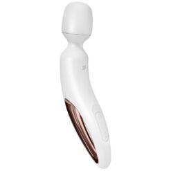 Comprar SATISFYER - WAND ERLAND MASAJEADOR VIBRADOR BLANCO al mejor precio - Envíos Discretos