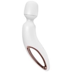 Comprar SATISFYER - WAND ERLAND MASAJEADOR VIBRADOR BLANCO al mejor precio - Envíos Discretos