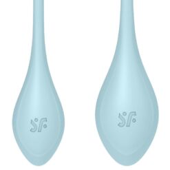 Comprar SATISFYER - YONI POWER 2 KIT DE ENTRENAMIENTO AZUL al mejor precio - Envíos Discretos