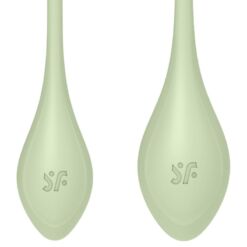 Comprar SATISFYER - YONI POWER 2 KIT DE ENTRENAMIENTO VERDE al mejor precio - Envíos Discretos