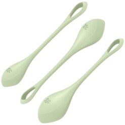 Comprar SATISFYER - YONI POWER 2 KIT DE ENTRENAMIENTO VERDE al mejor precio - Envíos Discretos