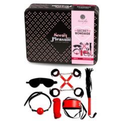 Comprar SECRETPLAY - BDSM SET 6 PIEZAS RED COLLECTION al mejor precio - Envíos Discretos