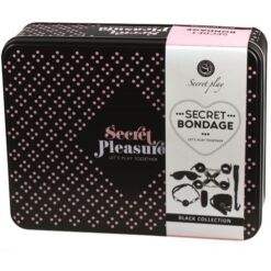 Comprar SECRETPLAY - BDSM SET 8 PCS NEGRO al mejor precio - Envíos Discretos