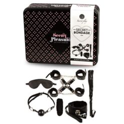 Comprar SECRETPLAY - BDSM SET 8 PCS NEGRO al mejor precio - Envíos Discretos