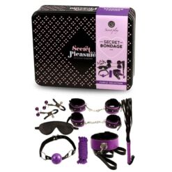 Comprar SECRETPLAY - BDSM SET 8PCS LILA / NEGRO al mejor precio - Envíos Discretos